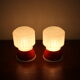 Pair of small table lamps, 1980