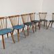 6 vintage bar bistro chairs, 50s/60s