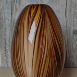 Striped Murano vase