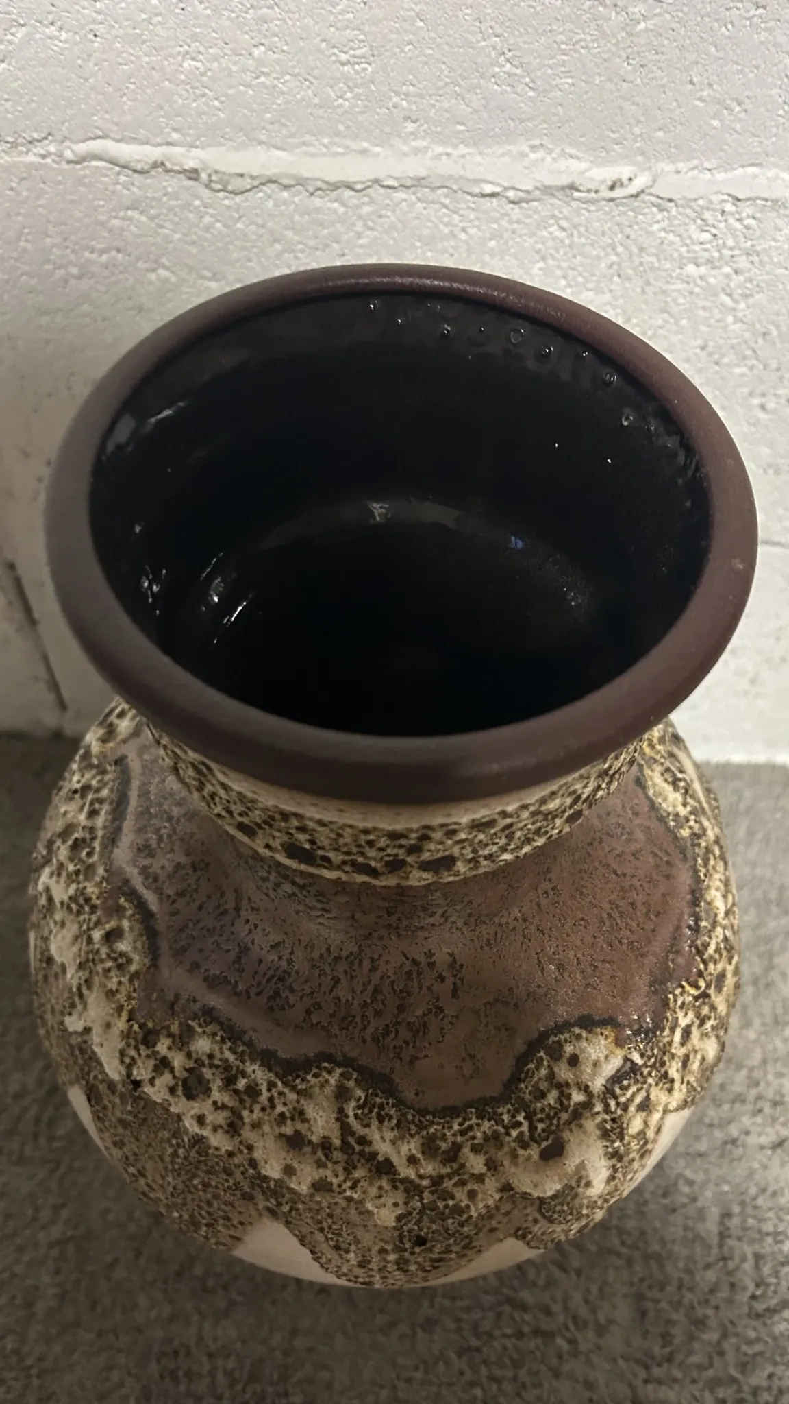 Large ceramic vase Fat Lava Dümler & Breiden 1062/46 – West Germany 1970