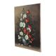 Vintage Floral Still Life Painting Signed J. Rems 60x50cm