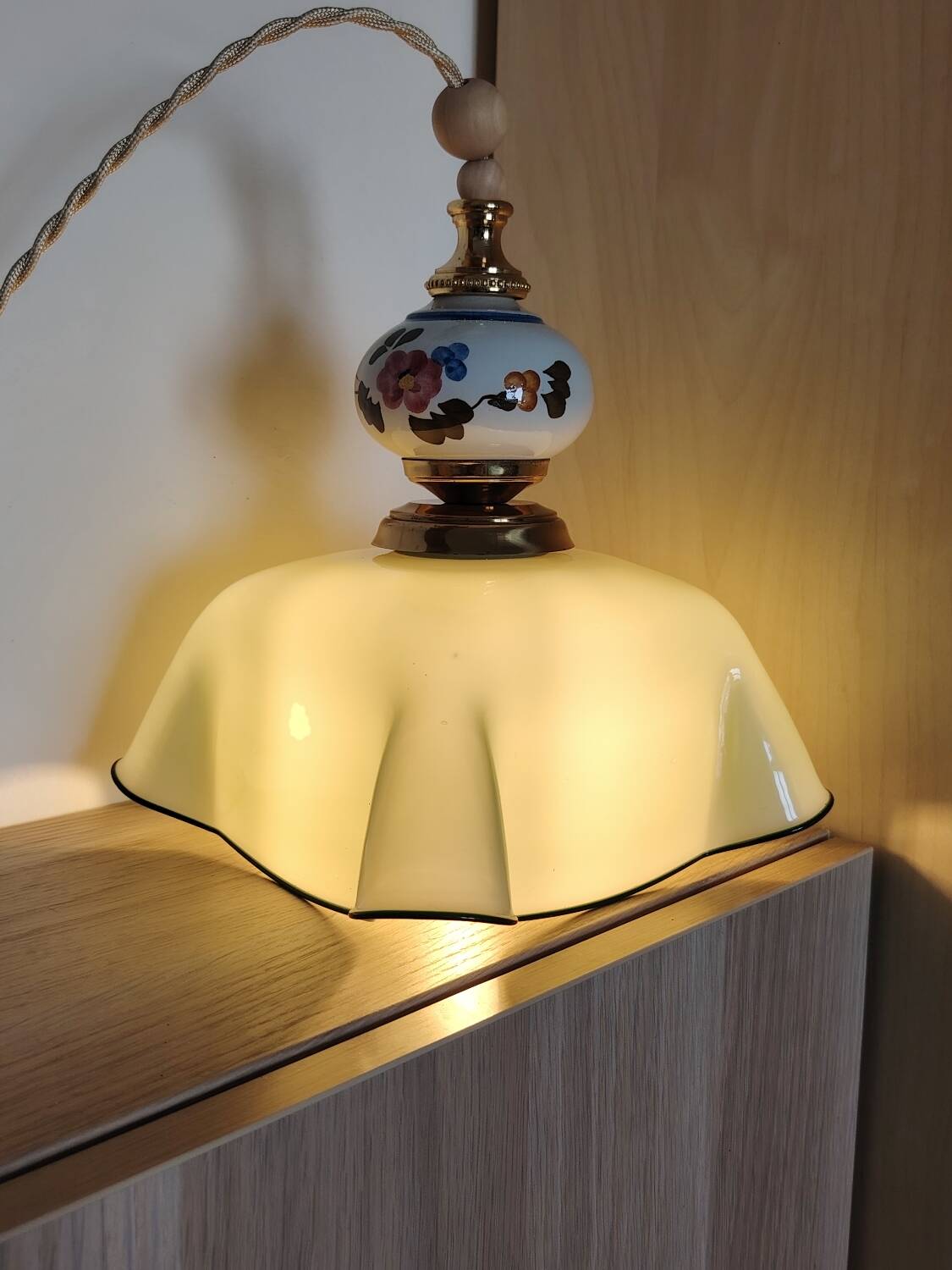 Suspension opaline verte