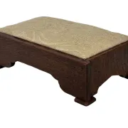 Art Deco footstool foot rest minimalist 30's design