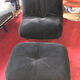 Vintage armchair airborne 70s and ottoman