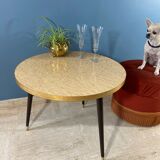 Vintage tripod coffee table 1950