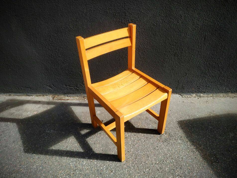 Small vintage children's chair