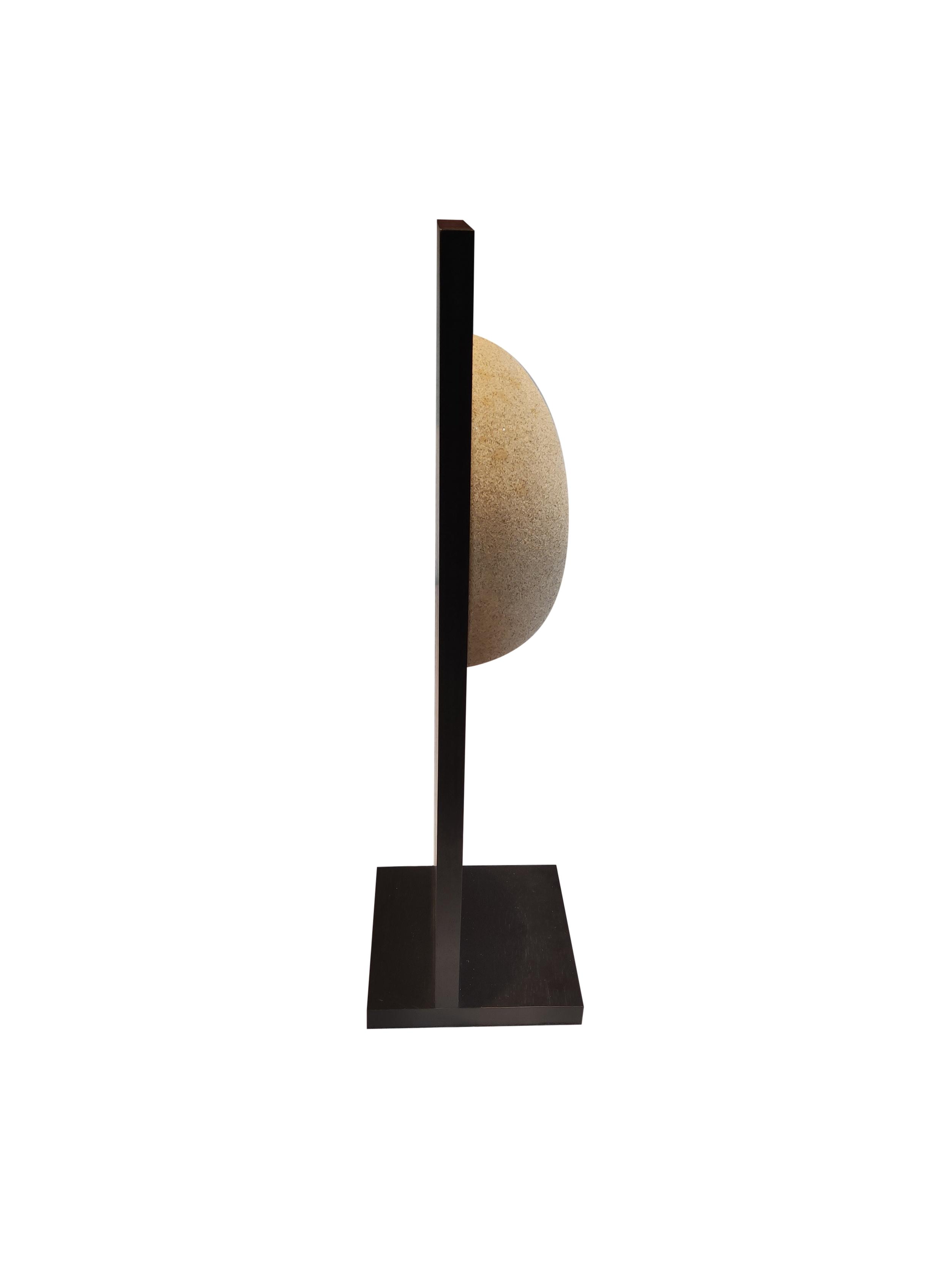 Minimalist Glass Fibre Lamp, 1970s