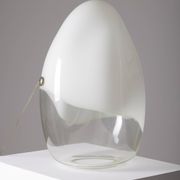Pair of Nessa lamps in Murano glass, Gino Vistosi, 1970s