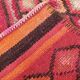 3x12 Red Orange Vintage Runner Rug, 89x373Cm
