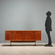 Vintage teak enfilade, UK, 1960s