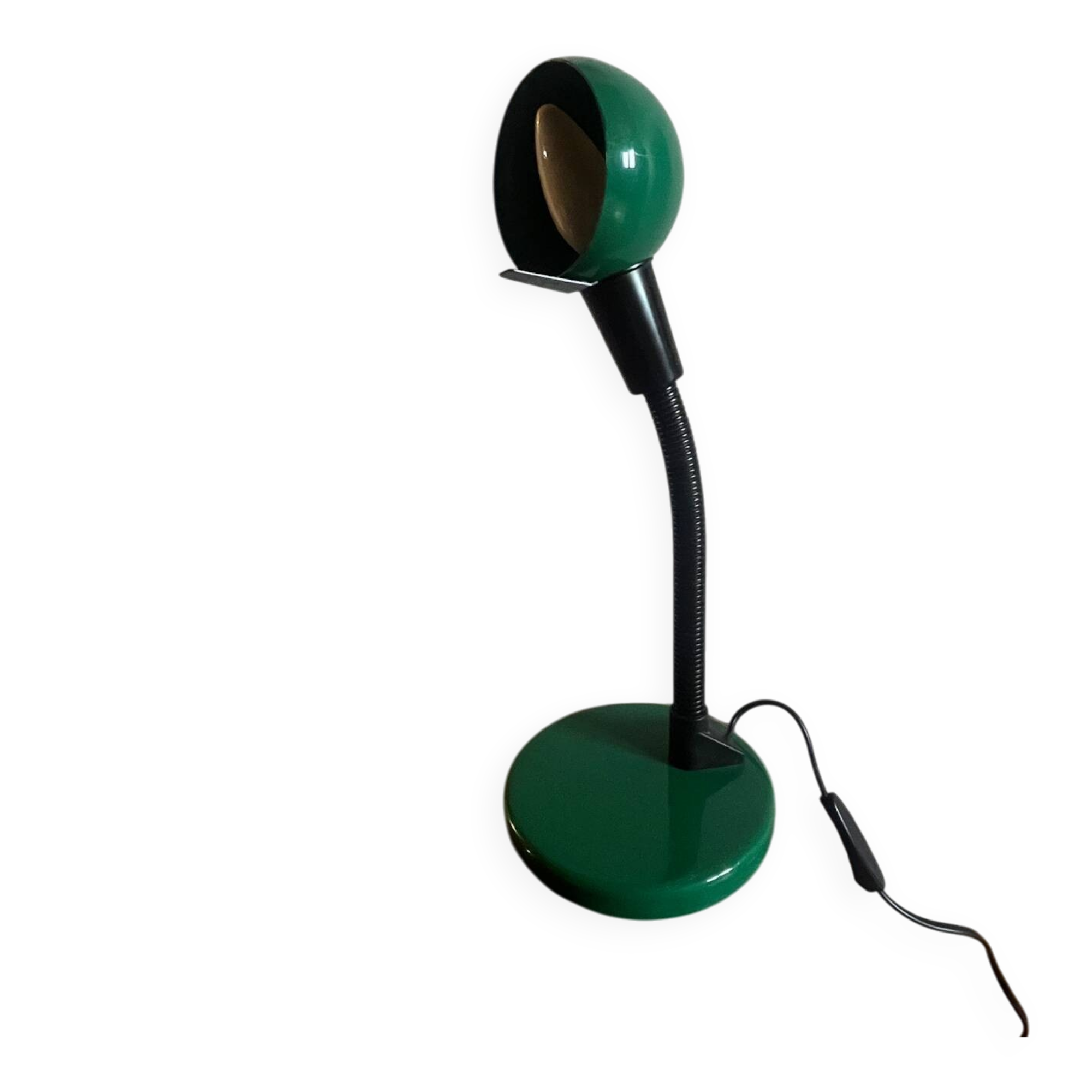 Vintage Italian desk lamp from the 1970s – Triveneta – emerald green