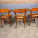 Chaises Thonet 233 Cosmos en cannage Ligna