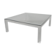 Vintage coffee table on perspex legs