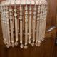Suspension frange de perles