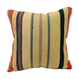 45x45 cm kilim cushion,vintage cushion cover