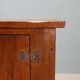 Walnut credenza with floral engraving - Italy 19th century