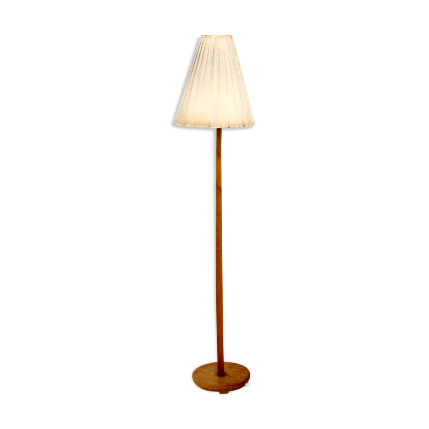 Oak floor lamp, Sweden, 1960