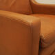 Orange armchair, Danish design, 1970s, made in Denmark