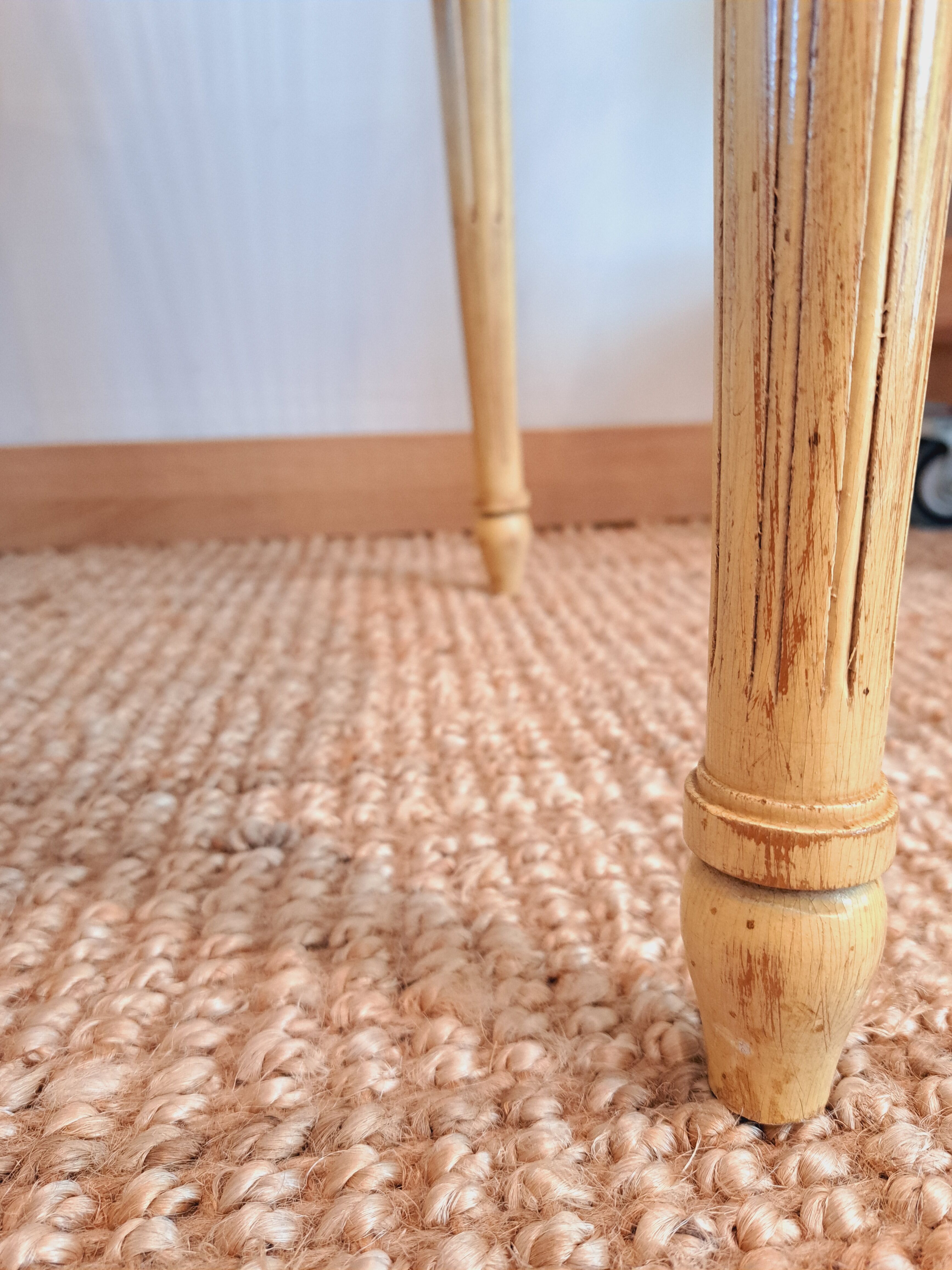 Provencal yellow Louis XVI style chair