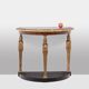 Empire style console with caryatid decoration. Circa 1880.