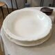 Digoin Sarreguemines 2-course ivory-style set
