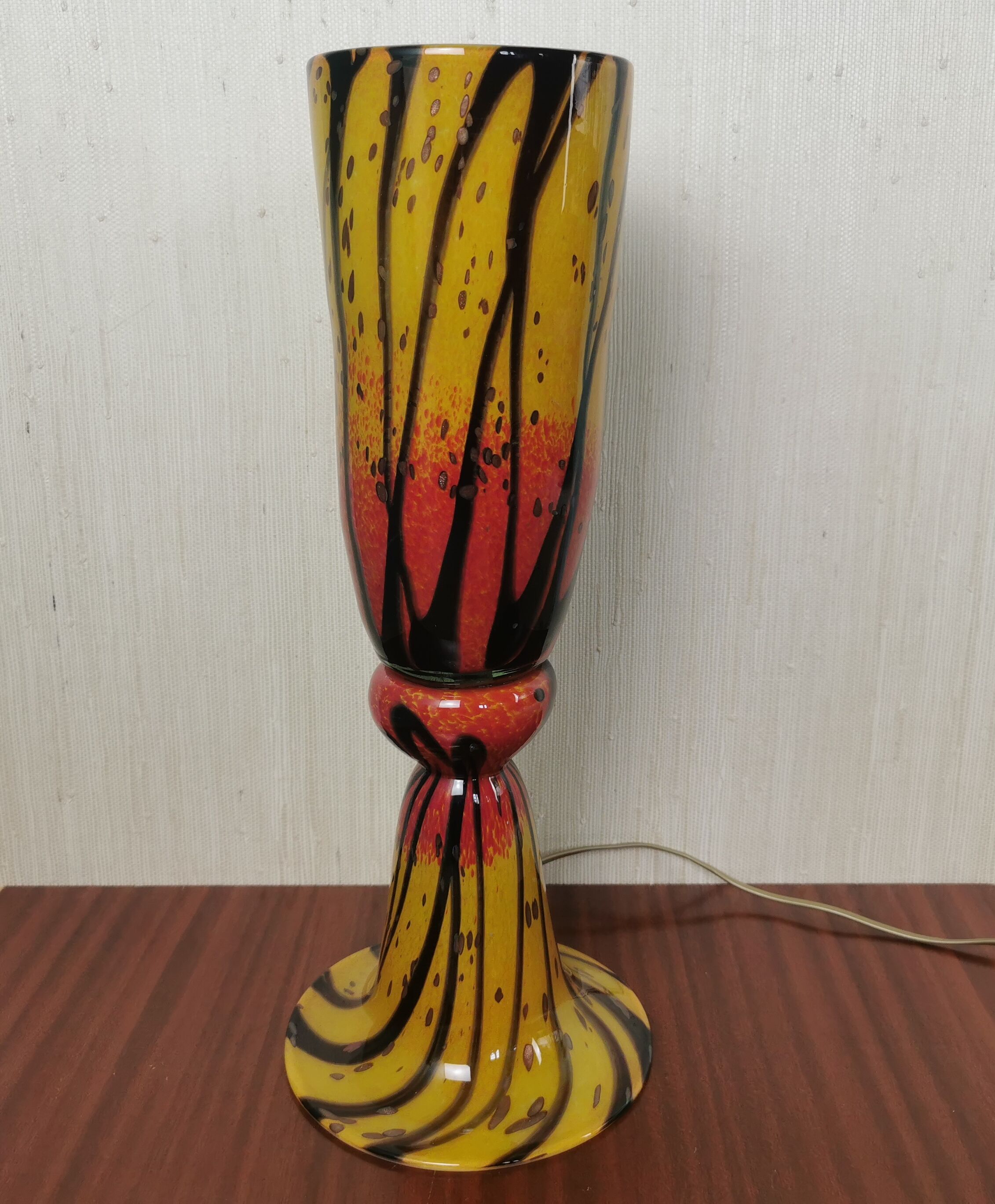 Lampe en verre de Murano