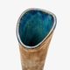 Asymmetrical soliflore in stoneware by Derek Rowe Underground Pottery Australia.