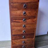 Chiffonier en bois acajou
