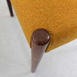 Set of 4 vintage teak armchairs, 1960s