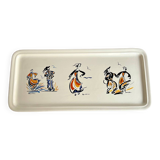 Cake dish KG Lunéville - Breton dancers decoration