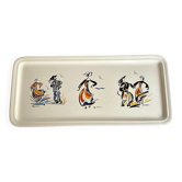 Cake dish KG Lunéville - Breton dancers decoration