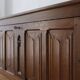 Gothic style carved oak cabinet | Belgium | 1900s