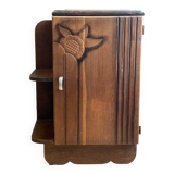 50s art deco bedside table