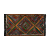 Anatolian handmade kilim rug 364 cm x 189 cm