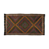Tapis kilim anatolien fait à la main 364 cm x 189 cm