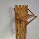 Porte-manteau en bois de pin largeur 60 hauteur 190 profondeur 30 cm