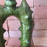 Tamegroute pottery candle holder