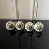 Ceramic furniture handle set