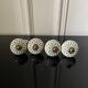 Ceramic furniture handle set