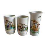 Set of 3 vases studio line rosenthal