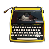 Typewriter remington riviera Sperry Rand Riviera Yellow