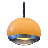 Vintage Dijkstra Space Age mushroom pendant lamp, mid-century modern ceiling light