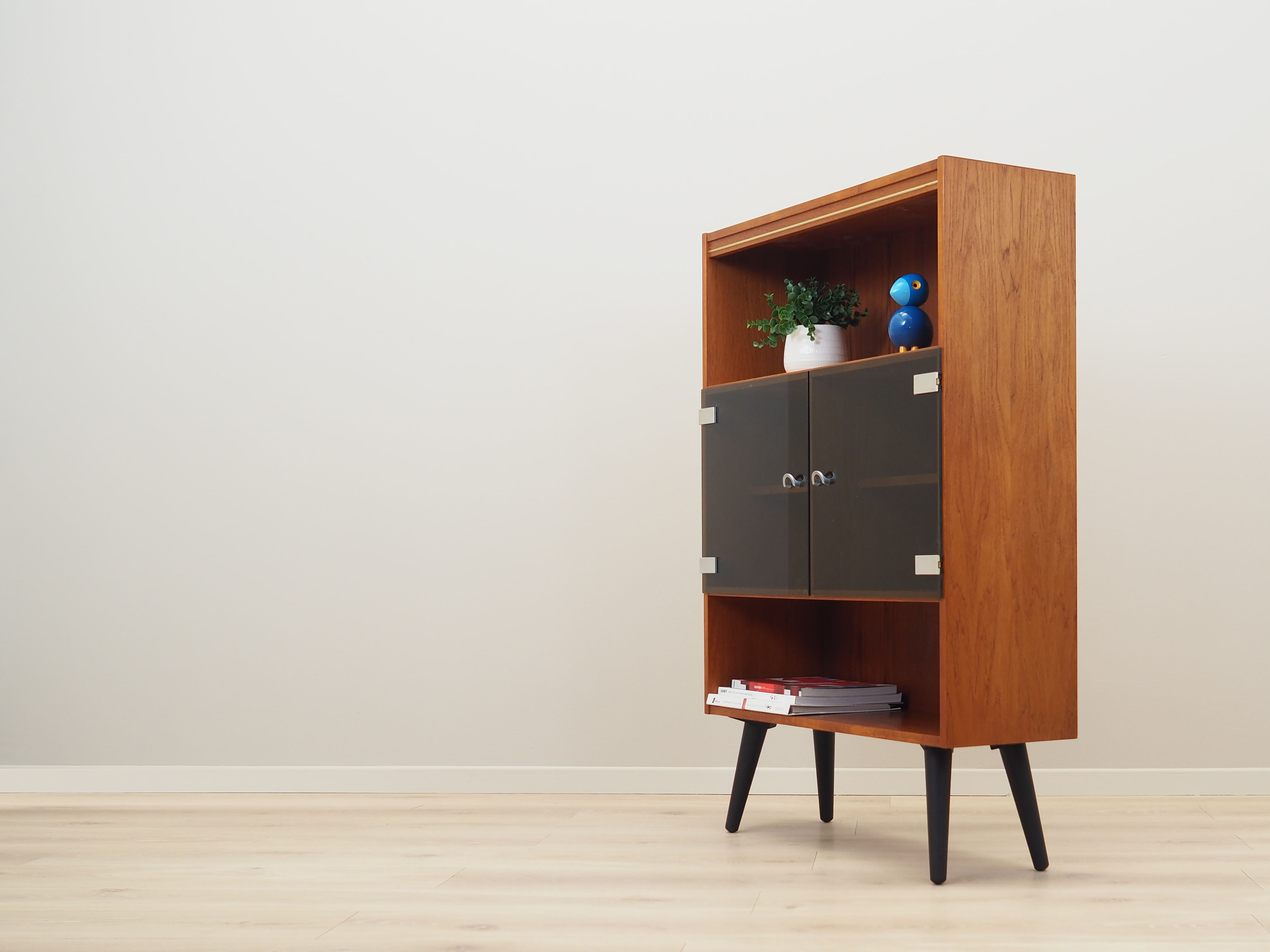 Teak bookcase, Danish design, 1970s, production: Denmark