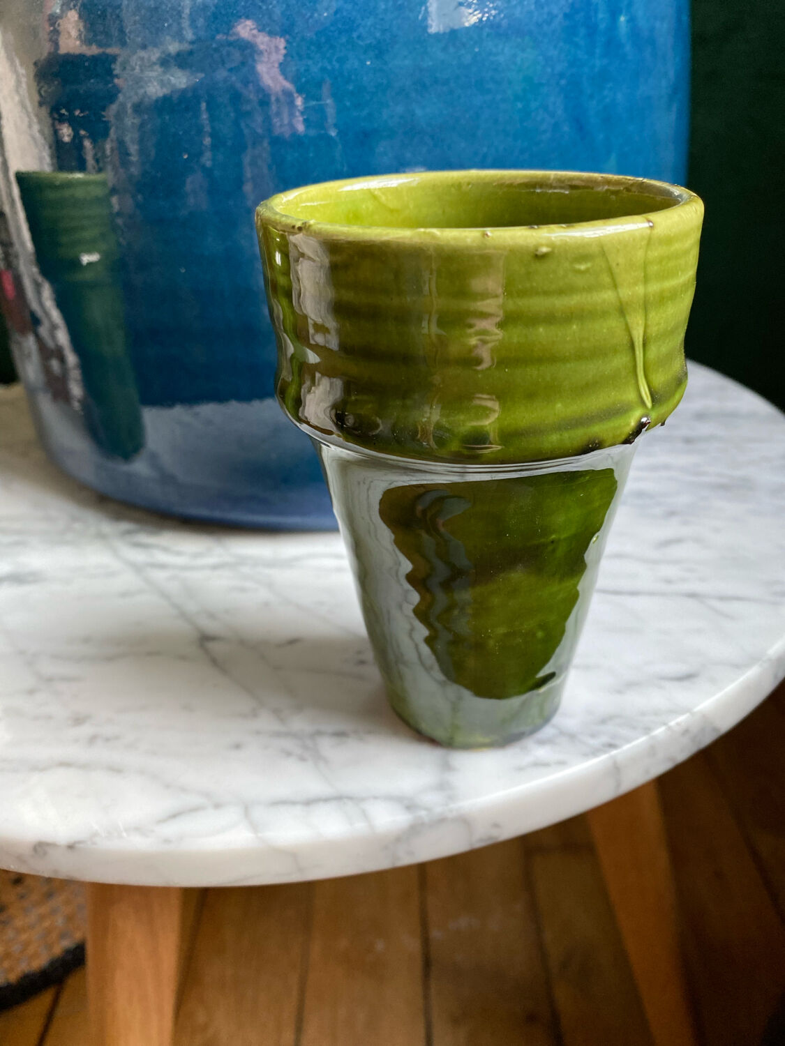 2 Tamegroute light green cups