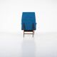 Mid-Century Modern Pair of Armchairs by Vittorio Dassi, Italy, 1960s - New Upholstery