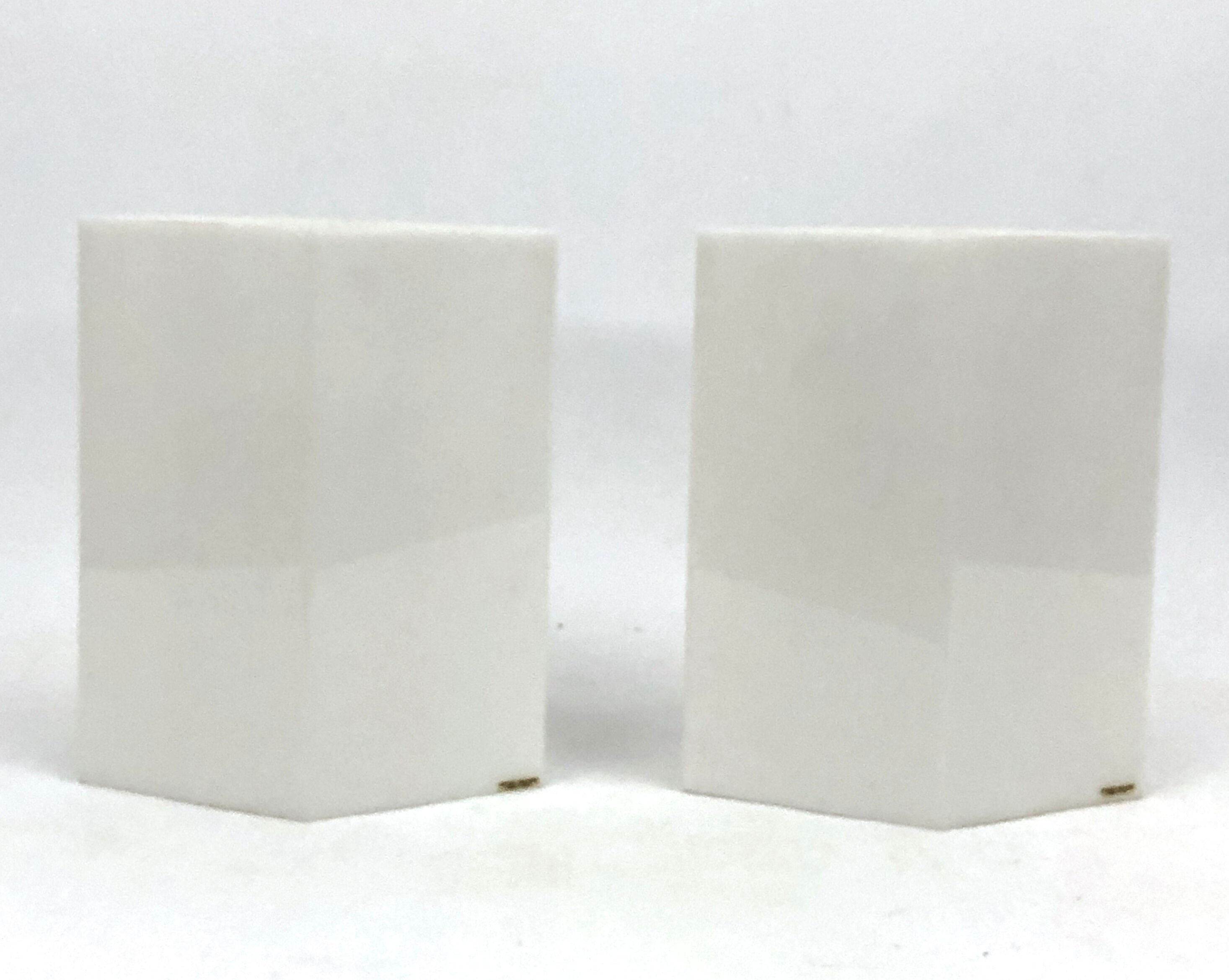 Rare Stilux Milano Model Grosseto, pair of perspex sconces from 60s