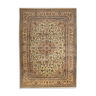 Grand tapis de laine orientale, tapis de tapis beige traditionnel fait à la main - 260x360cm