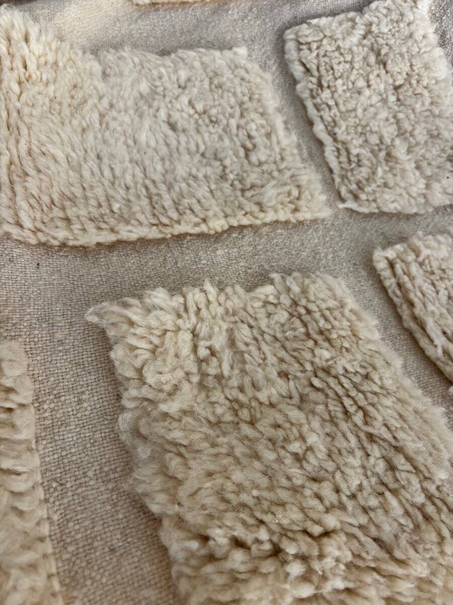 Modern Beni Ouarain rug in wool