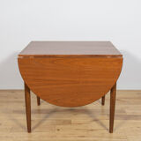 Mid-century teak extendable rosewood dining table, Denmark, 1960s