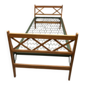 1950s boarding school bed